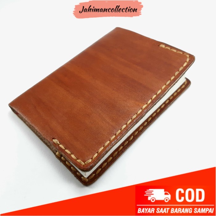 

✨ BISA COD ✨ Case Buku Catatan / Diary / Notebook from Tuq Leather - Jingga