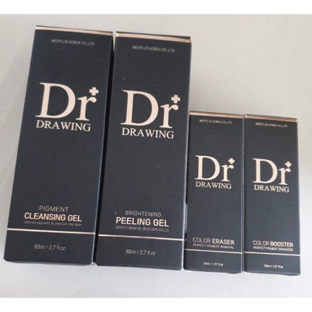 Dr Drawing Peeling Gel untuk Facial dan Pengelupas Kulit Wajah dan Alis NEW 80ML