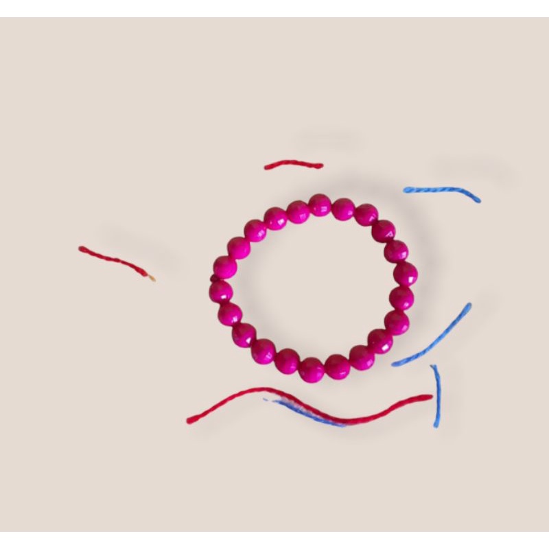 GELANG MANIK TALI KARET