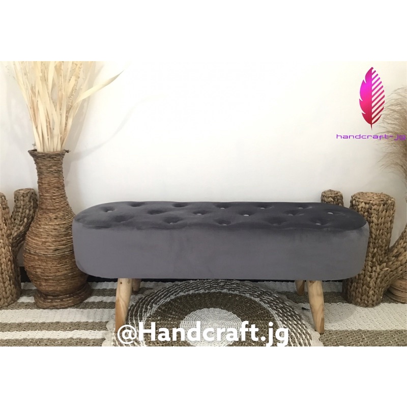 KURSI SOFA OVAL / SOFA BENCH OVAL / STOOL SOFA OVAL 120cm / DENGAN KUALITAS INFORMA