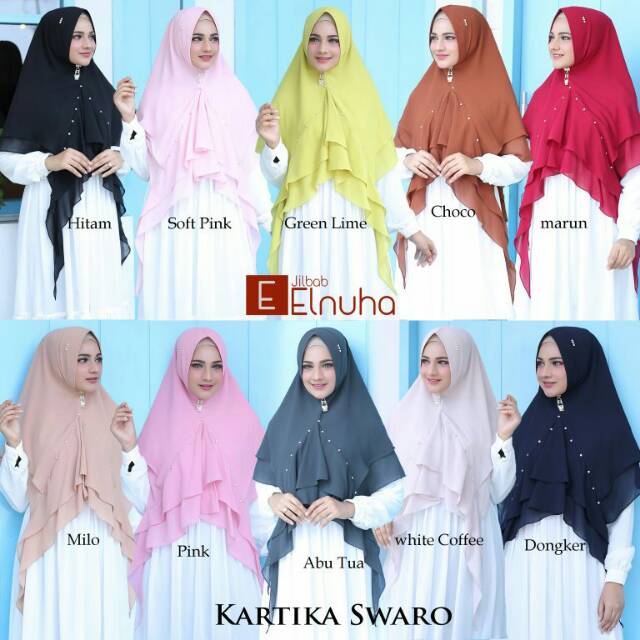 Khimar Kartika Swaro by jilbab elnuha