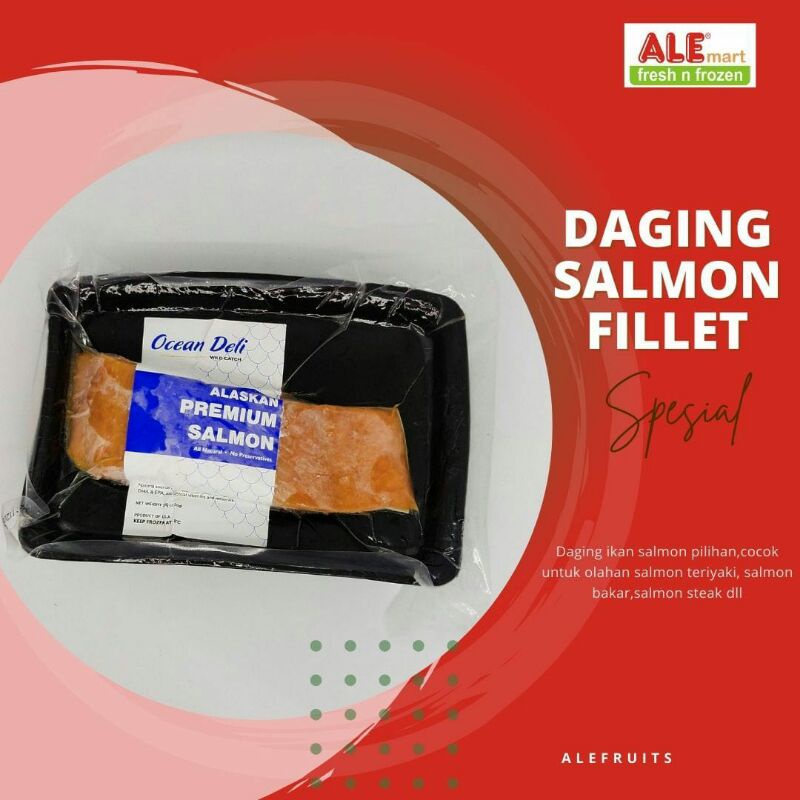 

Salmon fillet beku,alaskan premium salmon,daging salmon