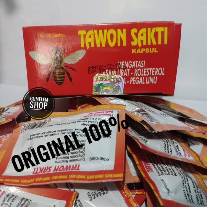

TAWON SAKTI KAPSUL ORIGINAL ATASI PEGAL LINU ASAM URAT