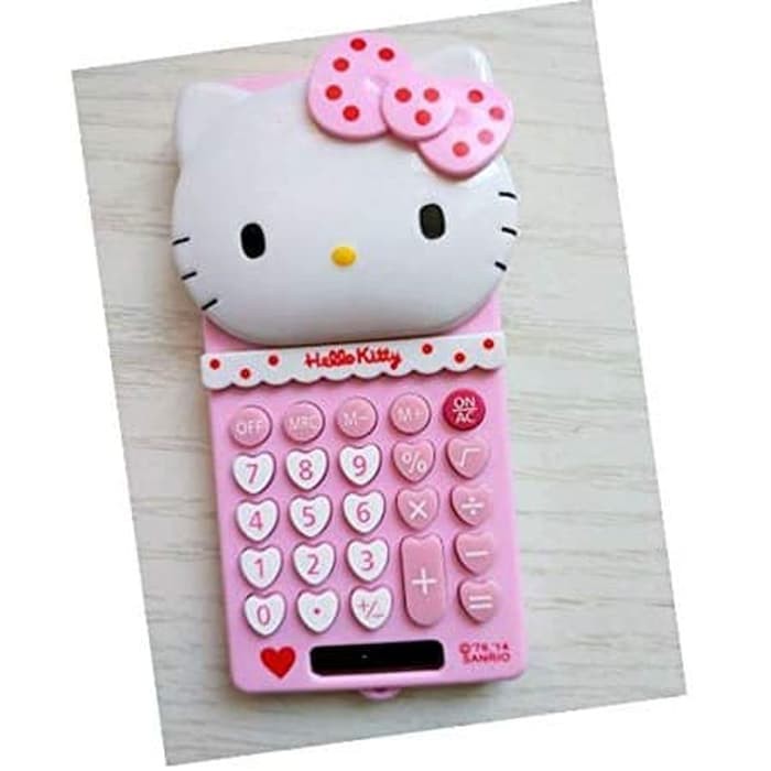 

Kalkulator Hello kitty Kalkulator kartun calculator Hello kitty KT966