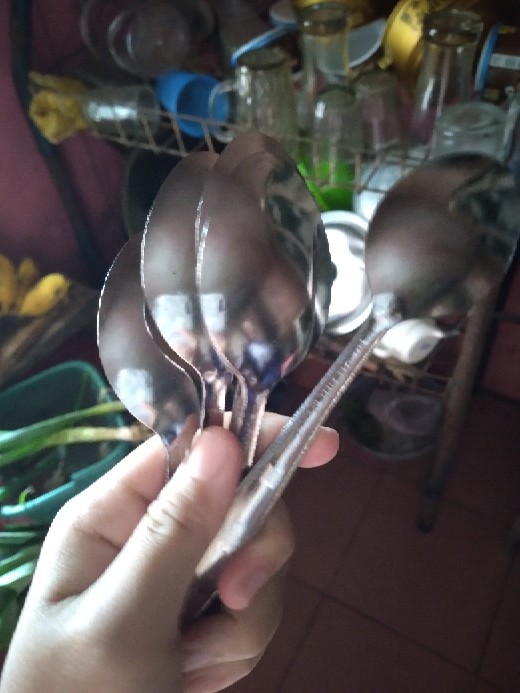 1 Pcs Sendok Makan Stainless Tebal