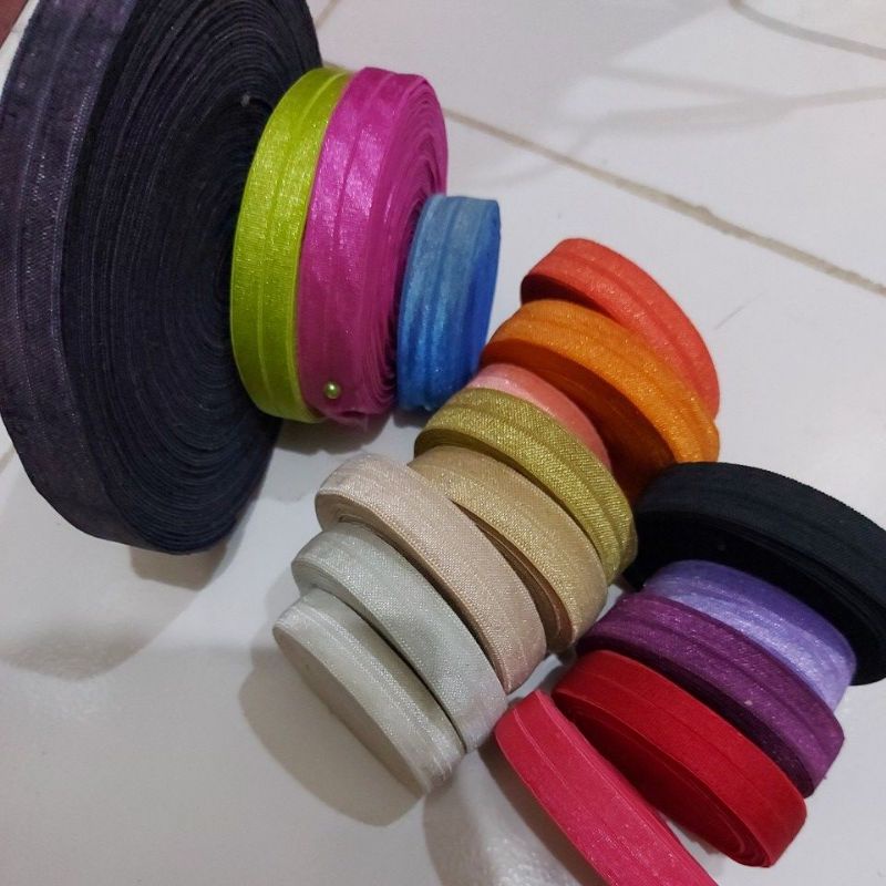 13mm 15mm karet rambut headband foe untuk pita warna