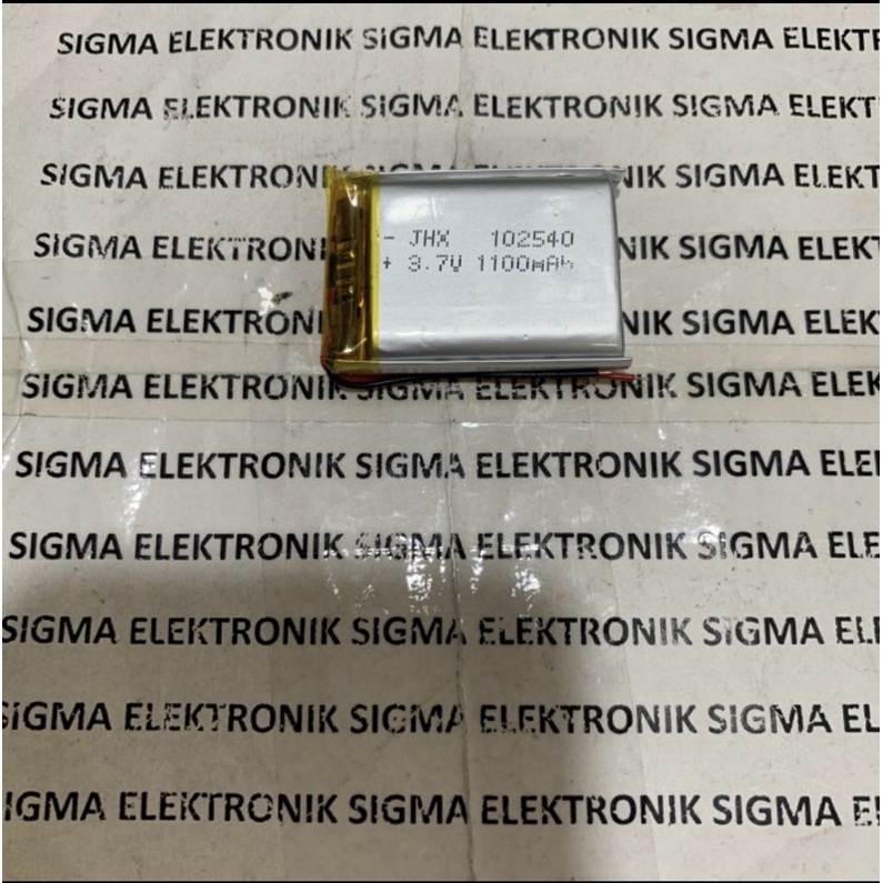 BATERAI LITHIUM POLYMER 3.7V 1100mAh