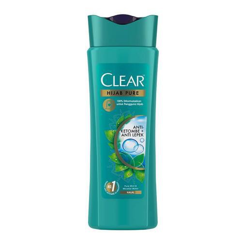 Clear Shampoo Hijab Pure Anti Ketombe dan Lepek