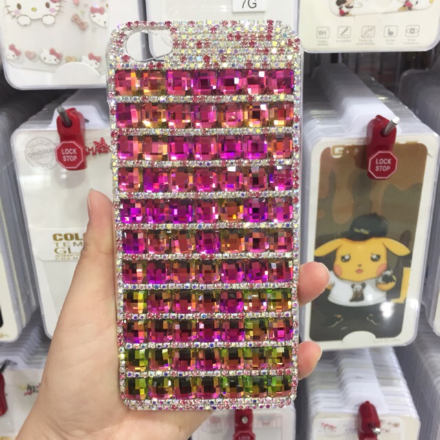 ( BISA COD ) Bling Case Premium Gradiasi Colour Case Oppo F11  Handmade Bling Case