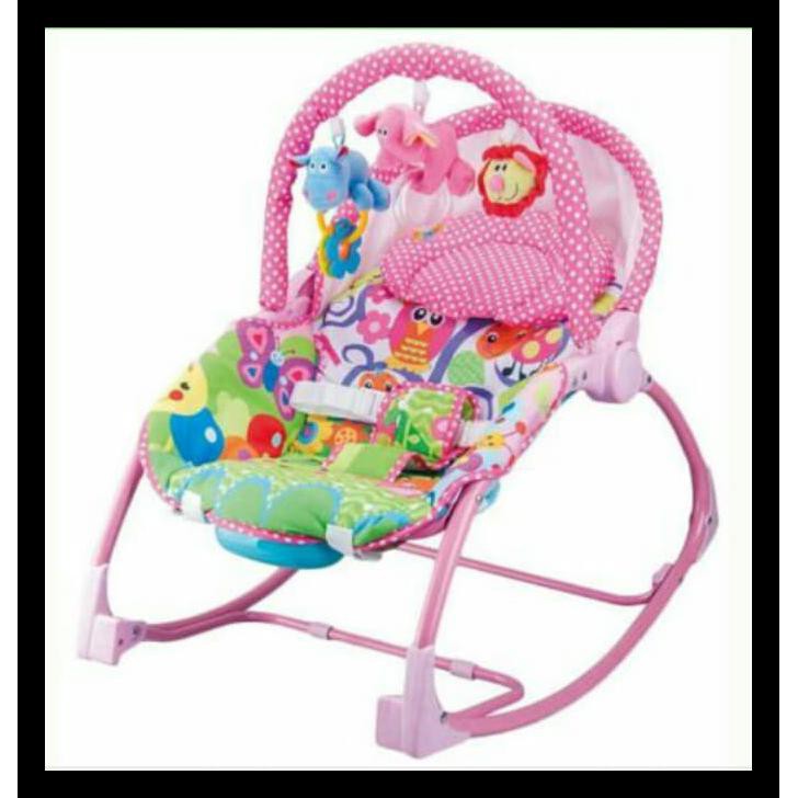 baby pink rocking chair