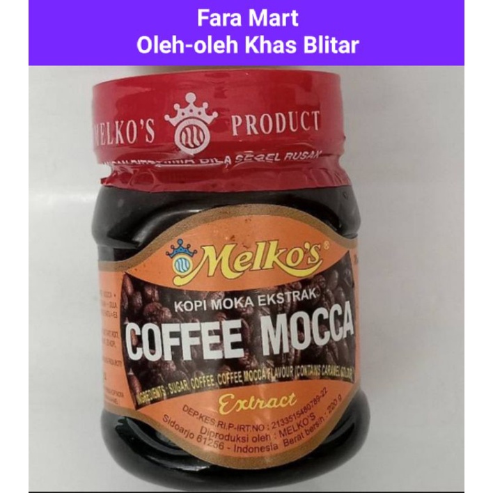 

MELCO KOPI Mocca COFFEE MOCCA EXTRACT MELCO