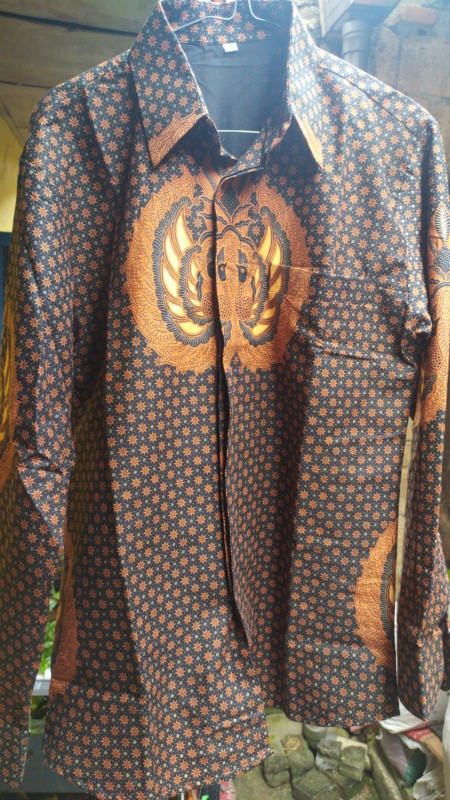 Gurdo Truntum Kemeja Batik Pria Lapis Furing Katun Primisima Batik Solo Batik Klasik Teruntum