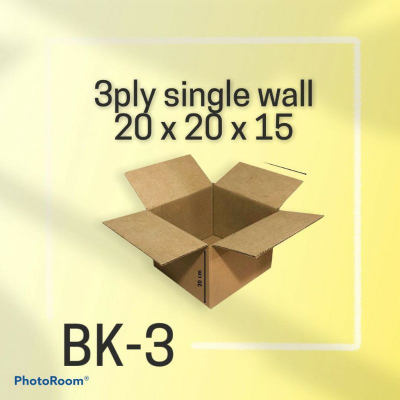 

KARDUS KARTON BOX POLOS 20X20X15 CM POLOS BARU