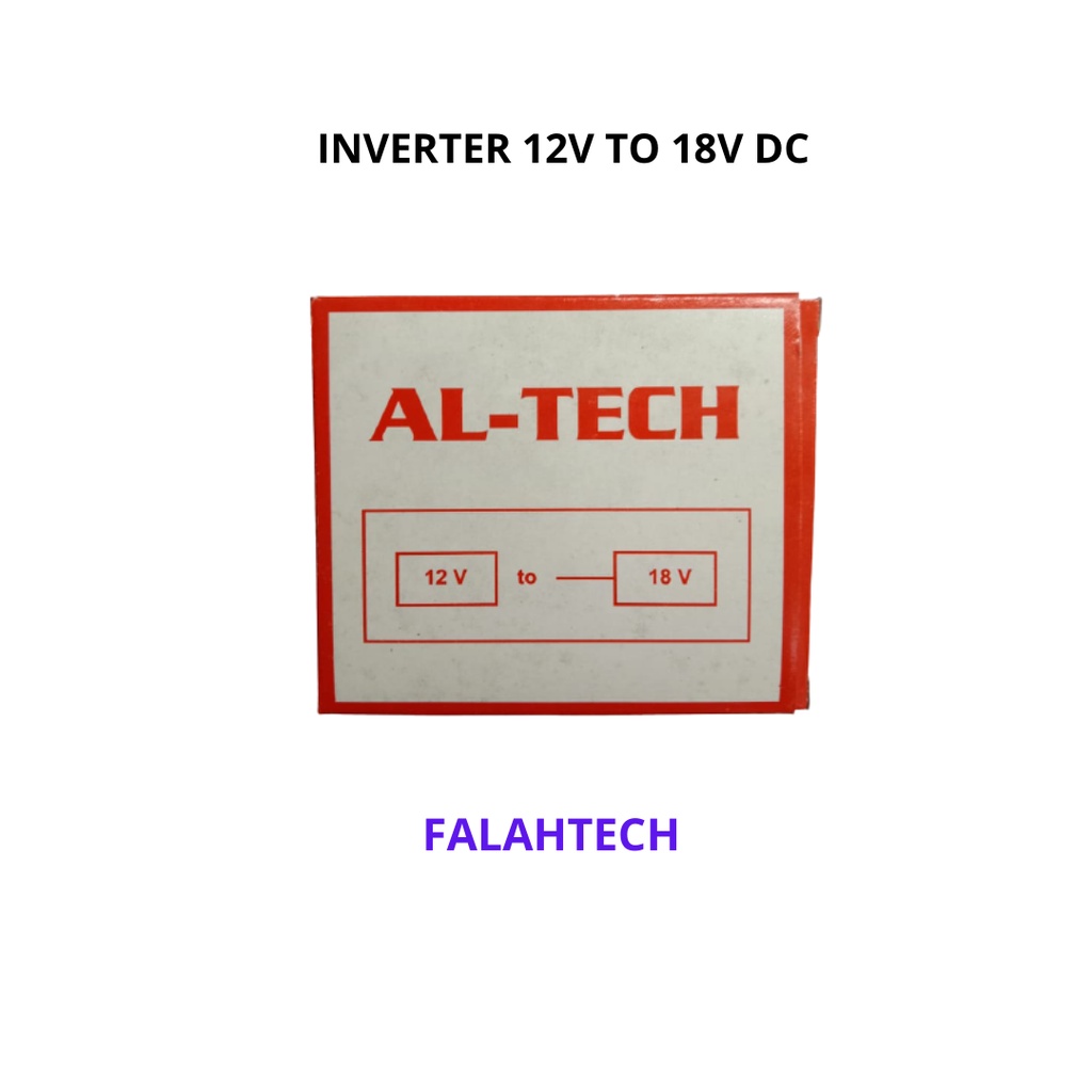 INVERTER 12V TO 18V DC AL TECH