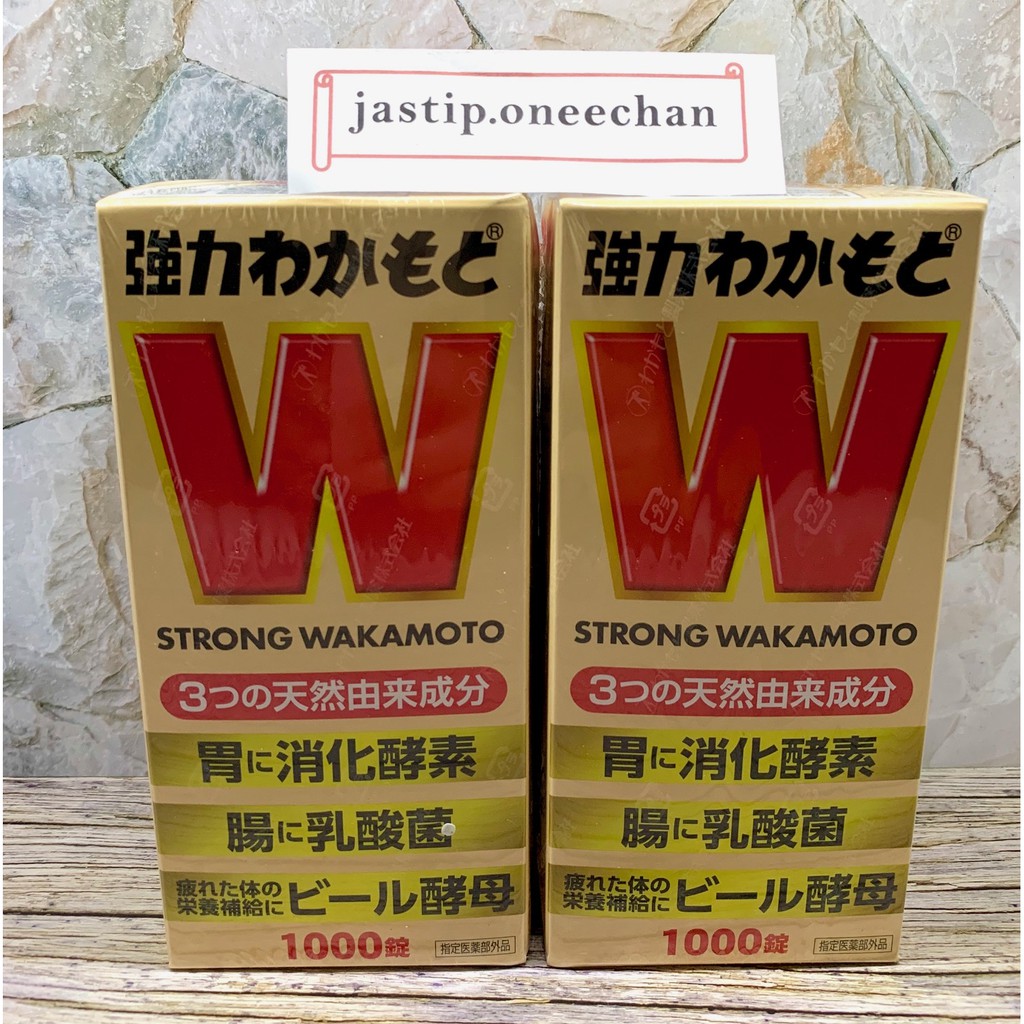 STRONG WAKAMOTO ISI 1000 / STRONG WAKAMOTO / OBAT MAAG JEPANG / OBAT MAAG JAPAN