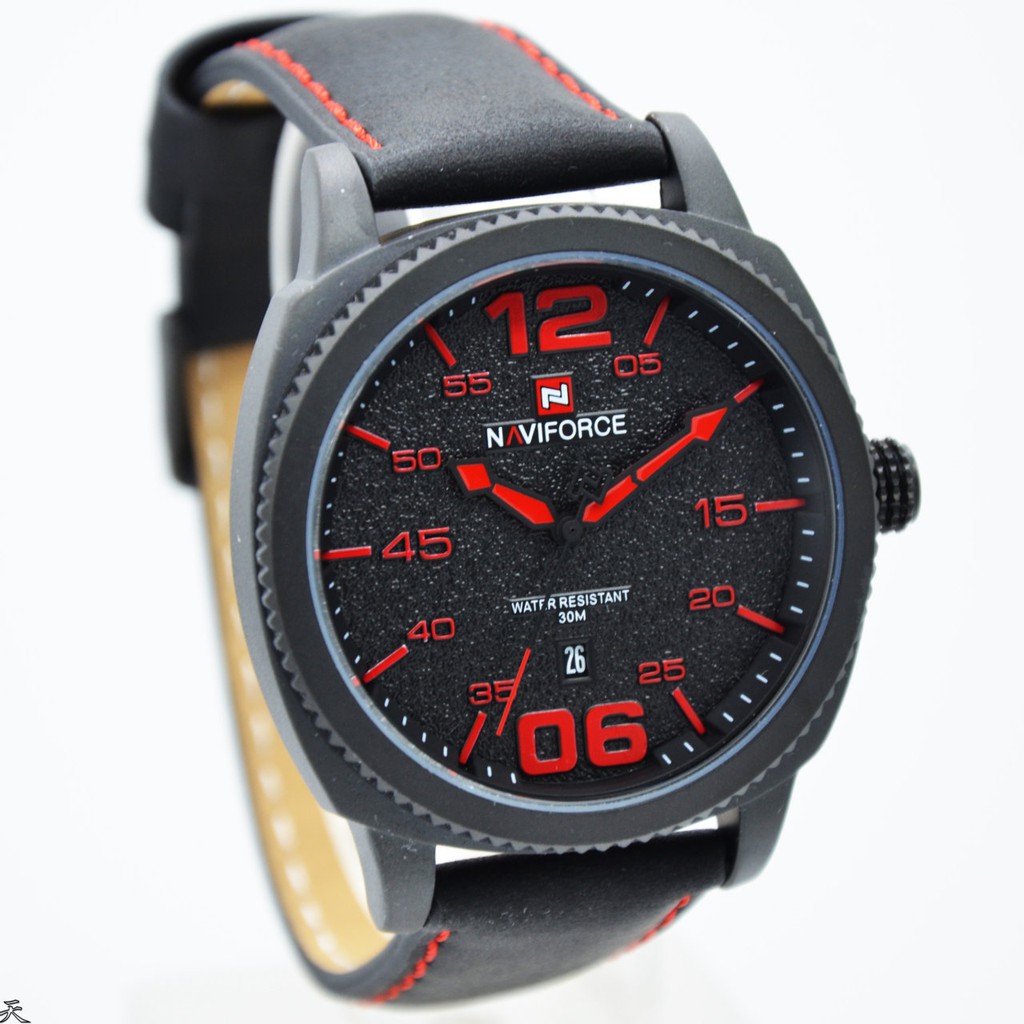 Jam Tangan NaviForce NF9127M Original Kulit Sport