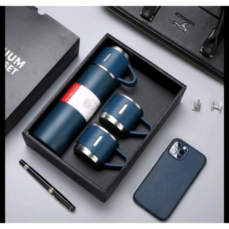 TERMOS SULTAN POLOS DAN MOTIF / TERMOS CANGKIR SET GELAS