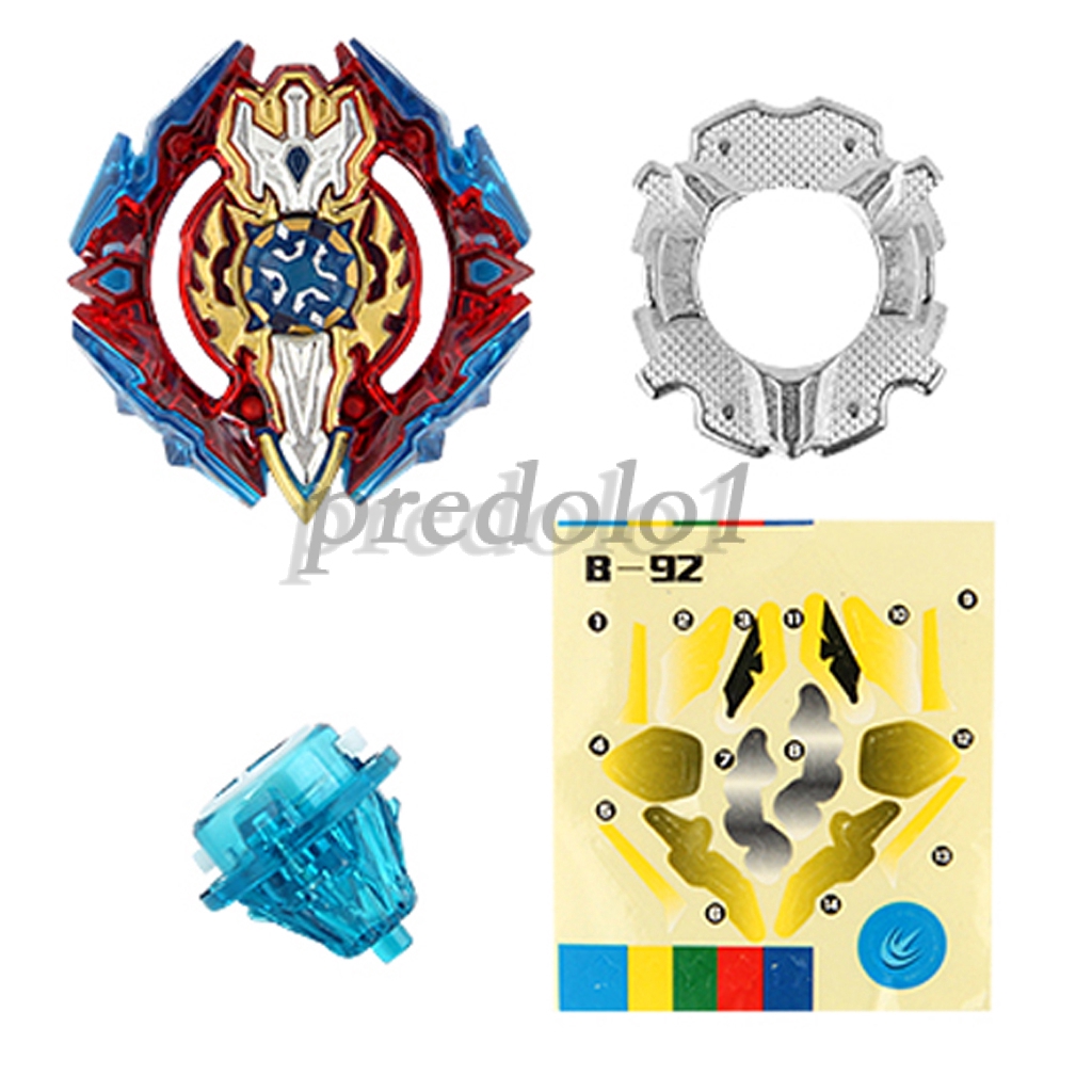 Mainan Gasing Model Sieg Xcalibur 1 1r B-92 Anime Beyblade Burst untuk Anak