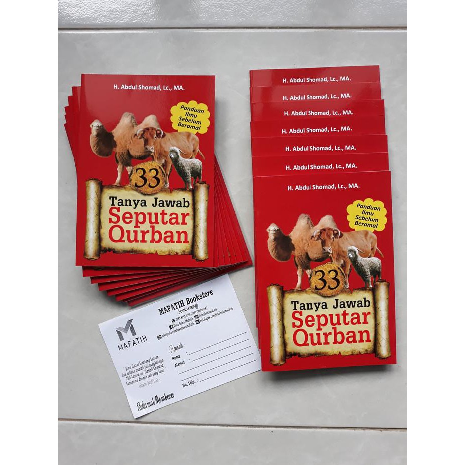 ( Buku ) Buku 37 Masalah Populer 99 Tanya Jawab Shalat 33 Qurban - Abdul Somad