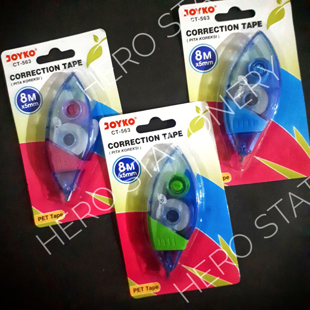 

Correction tape joyko model daun 8 m CT-563