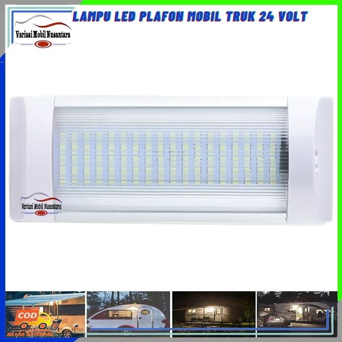 Lampu Led Plafon Atap Atas Variasi Mobil Truk Truck 24 Volt