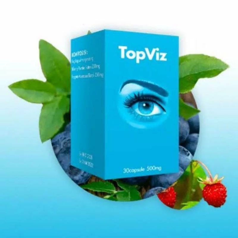 TopViz Original Obat Mata - Top Viz Asli Original Obat Mata Minus Rabun Dan Katarak