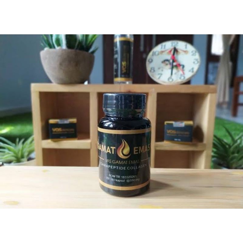Vas Gamat Emas Collagen asli khasiatnya