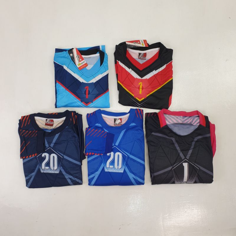 Setelan Baju Jersey Kiper Futsal Tanggung-Dewasa LIGA sport
