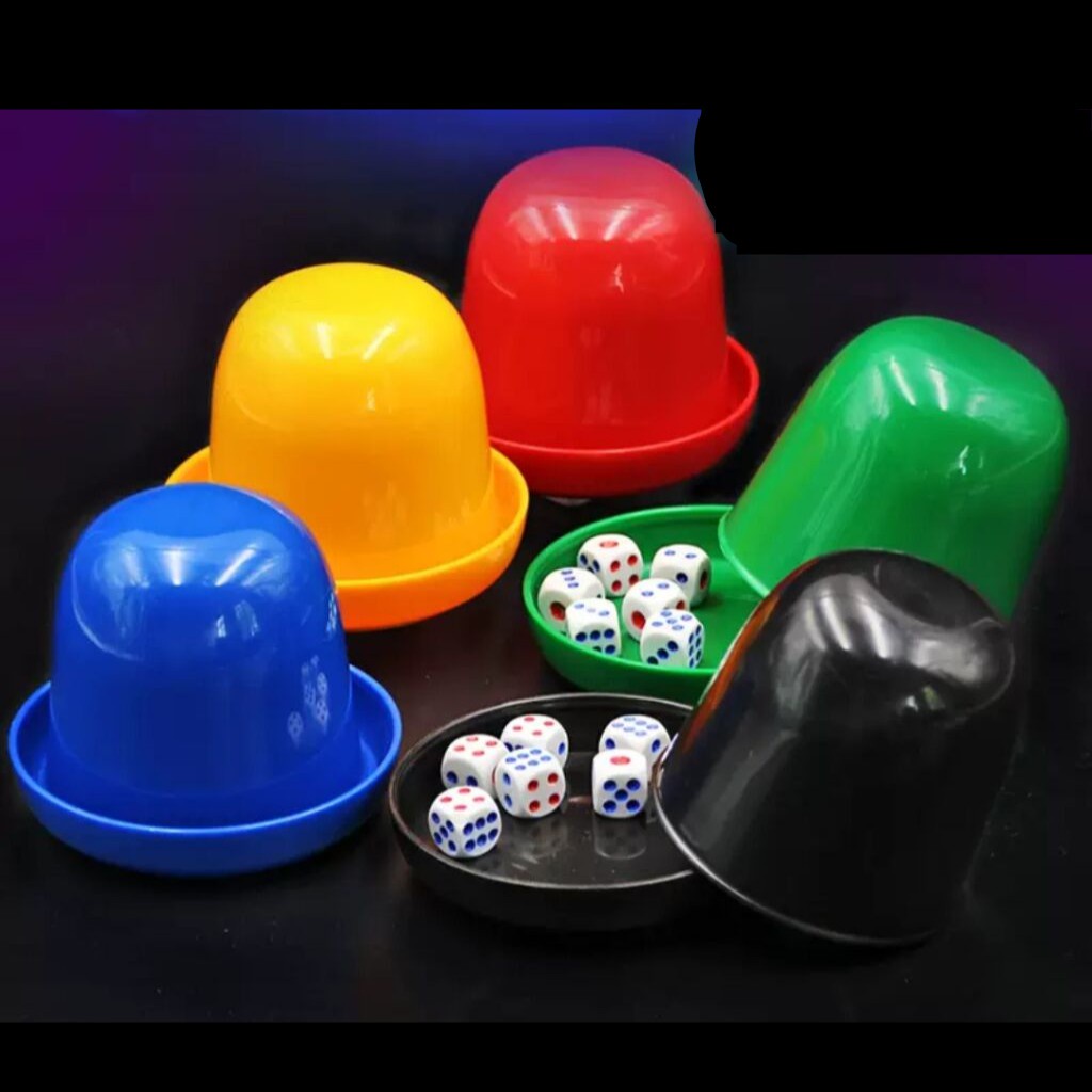 Minicart Dice Shaker Gelas Kocokan Dadu