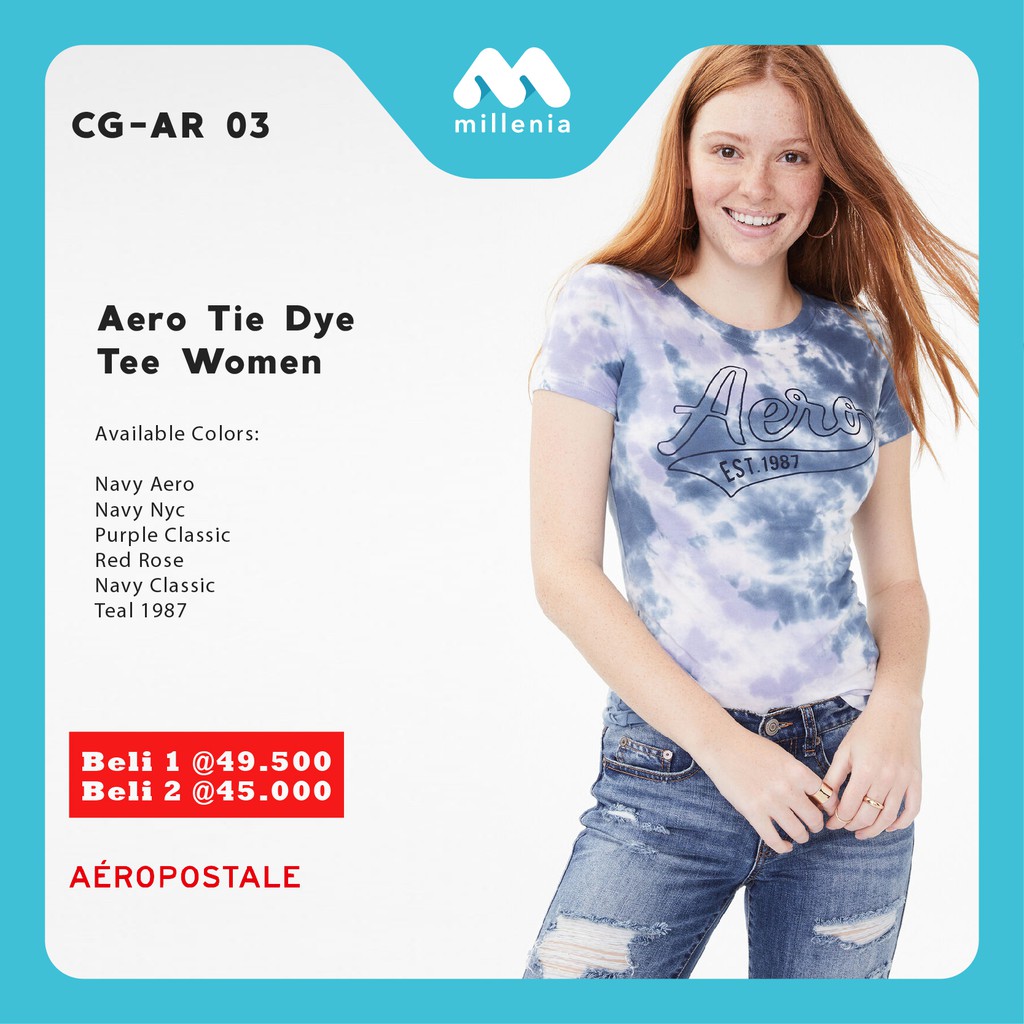  Kaos  Gradasi Tie Dye Kaos  wanita  lengan pendek murah  