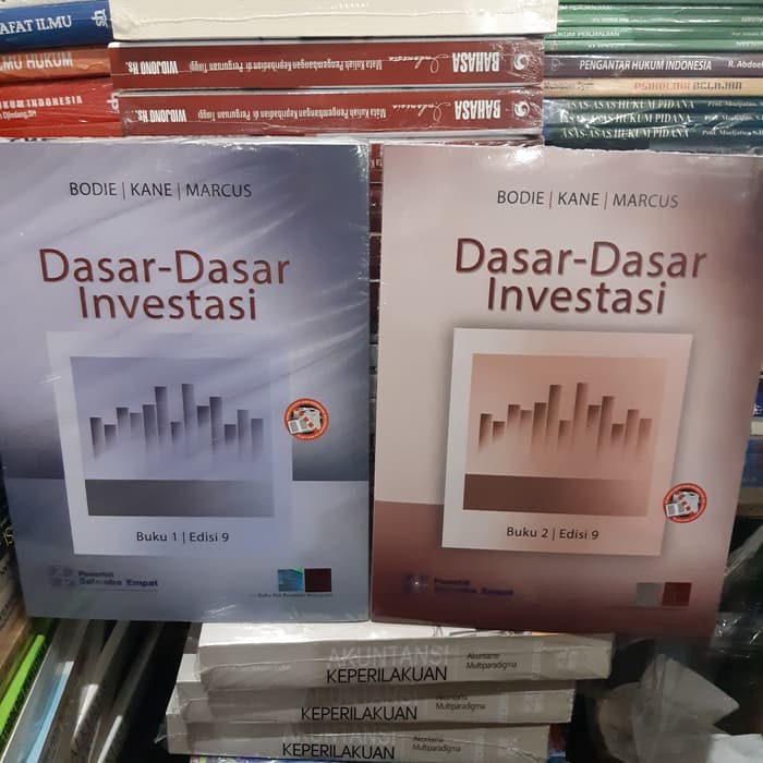 Jual Buku Dasar Dasar Investasi Buku 1 Dan 2 Bodie Ed 9 Original