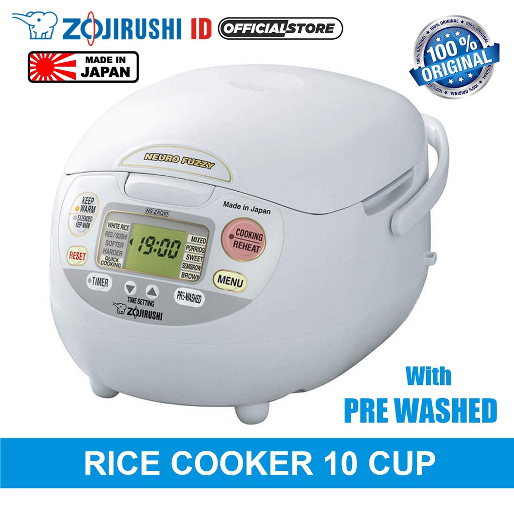 Zojirushi Rice Cooker Digital Neuro Fuzzy Logic NSZAQ 18 WZ 1.8