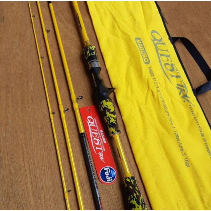 Joran Maguro QUEST | Casting Rod | Sambung 4 | Spinning | BC