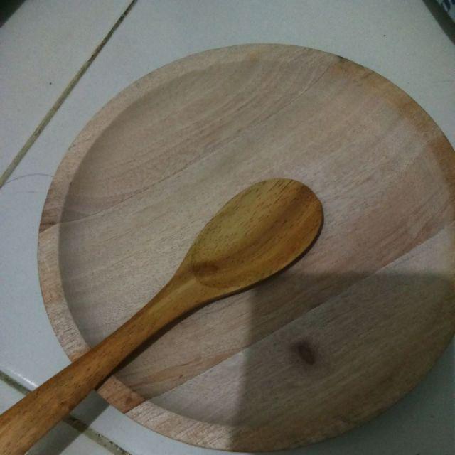 Sendok Kayu / Sendok Makan Unik, Bahan Kayu Lamtoro Dan Mahoni, Food Grade!