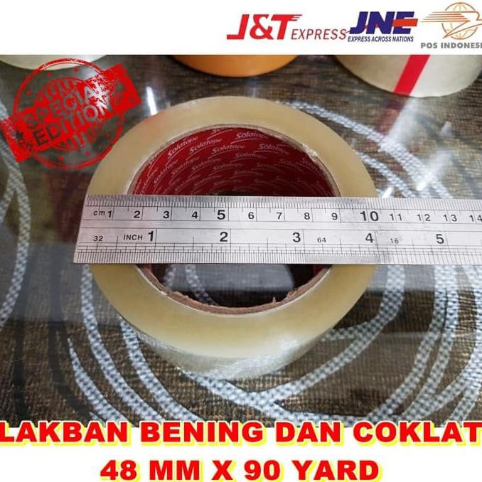 

BARU LAKBAN BENING & COKLAT 48 MM X 90 YARD BUKU ALAT TULIS STATIONERY