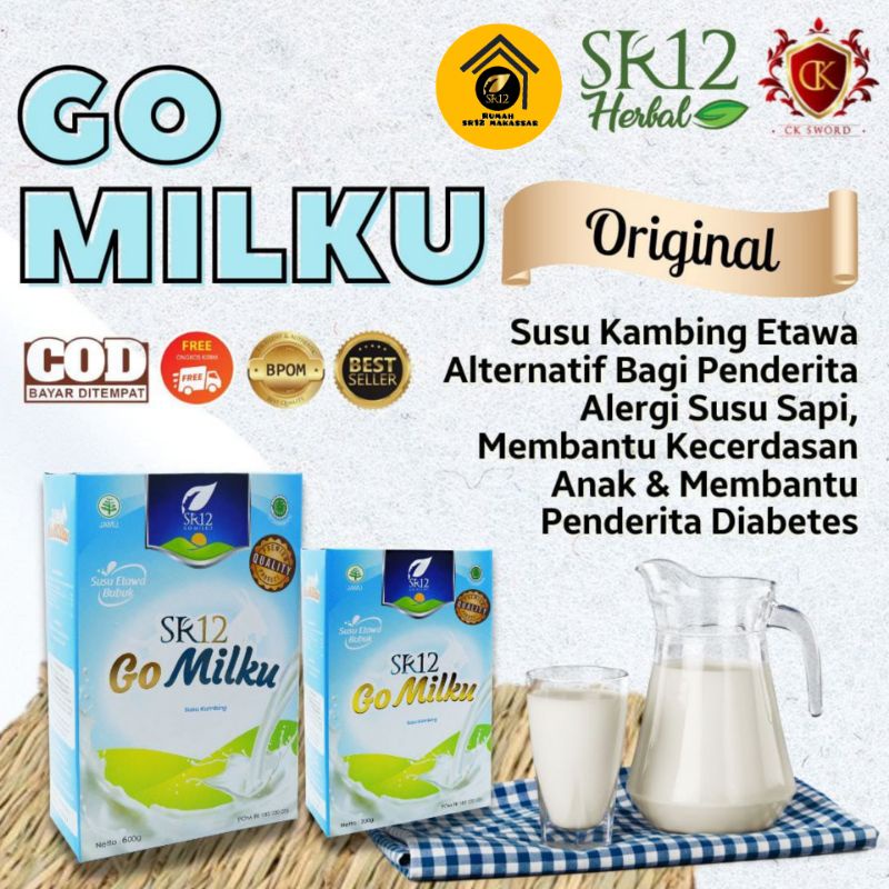 

SR12 GoMilku Susu Kambing Etawa Rasa Original