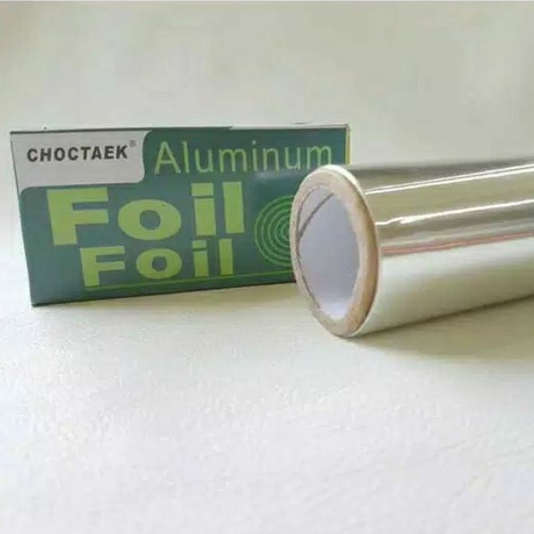 Almunium foil color rambut