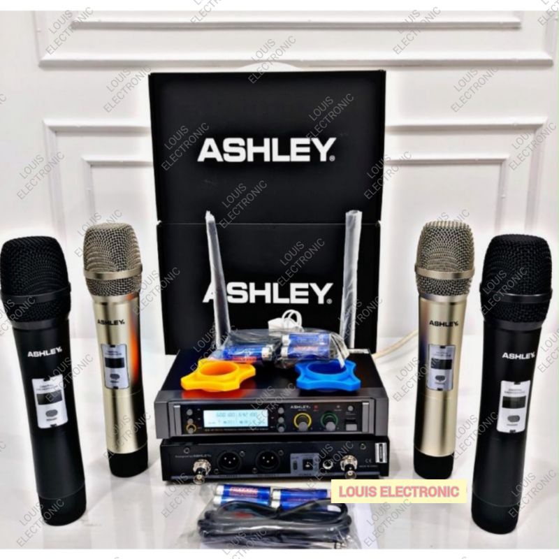 Mic Microphone Wireless Ashley MC Pro MCPro  MC-Pro 2 Mic Handheld ORIGINAL