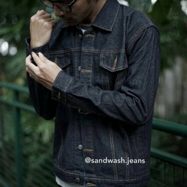 Jacket Jeans | Blue Black Denim