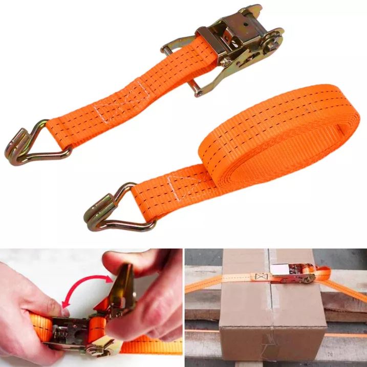 Tali Pengikat Barang Cargo / strap belt 2 x 10 meter TALI KUAT pengikat barang BESAR &amp; BERAT RACHET TIE DOWN 2 INCH X 10 meter KREK SOUND SISTEM CARGO LASHING TRACK TREK BELT TRACKBELT TALI PENGIKAT BARANG TRUCK