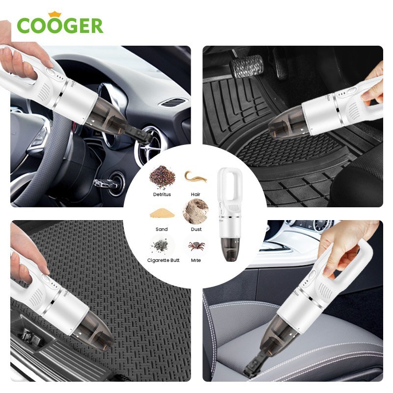 COOGER Multifunctional Wireless Vacuum Cleaner (Penyedot debu tanpa kabel)