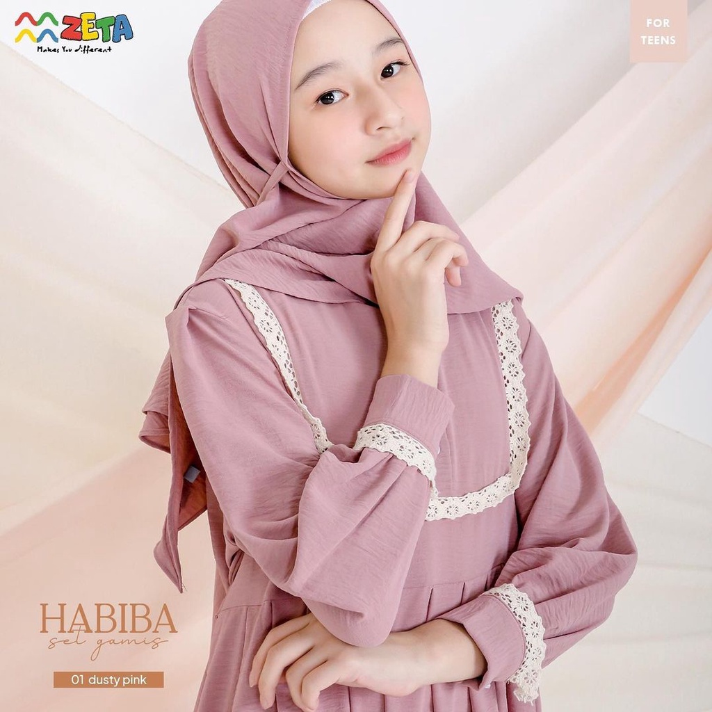 NEW- Hanum Dress Anak Tanggung Usia 9-13 Tahun GAMIS ANAK TANGGUNG TERBARU PAKAIAN MUSLIM | Gamis Syar'i Anak | Baju Muslim Anak perempuan