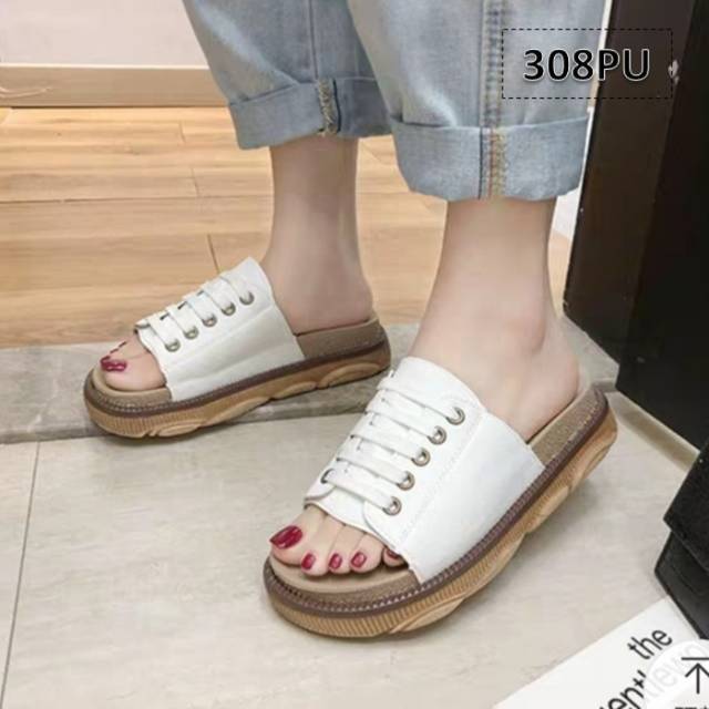Sandal Wanita Bear Tali - Slip Sandal - Sandal wanita Murah
