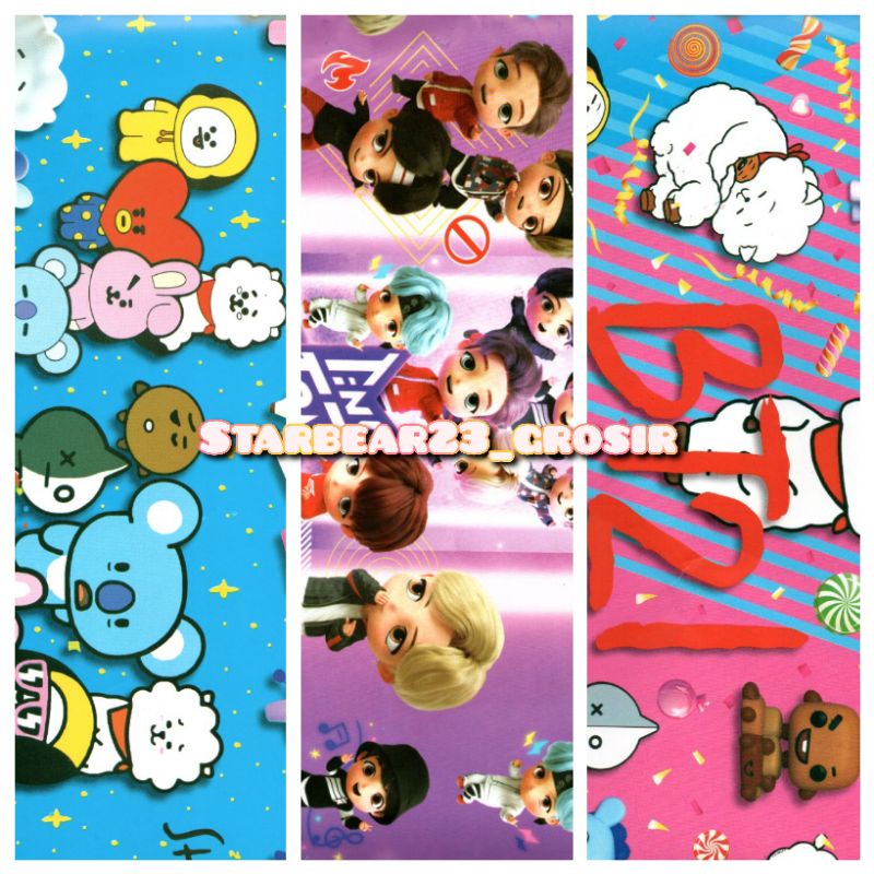 

KERTAS KADO GLOSSY BTS BT21