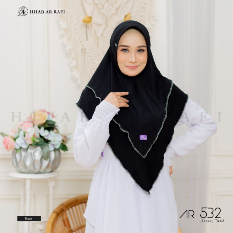 Ar 532 ( HITAM & AVOCADO )