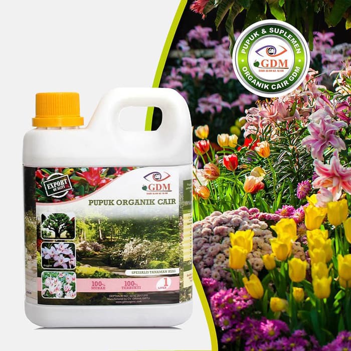 GDM Pupuk Organik Cair untuk Tanaman Hias