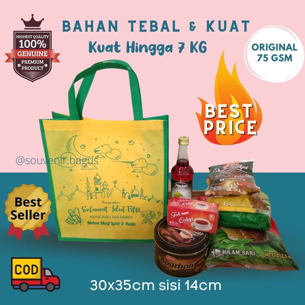 Tas Souvenir Umroh Parcel Lebaran Haji Hantaran Bingkisan Gift Hajj Umrah Puasa Marhaban Ya Ramadhan Idul Fitri Murah Kuat Kombinasi Warna Free Ongkir  Tas Lebaran Tas Souvenir Mekah Madinah