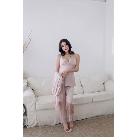 Piyama Wanita Camisole dan Celana Panjang Pendek Kate Camisole Pants set