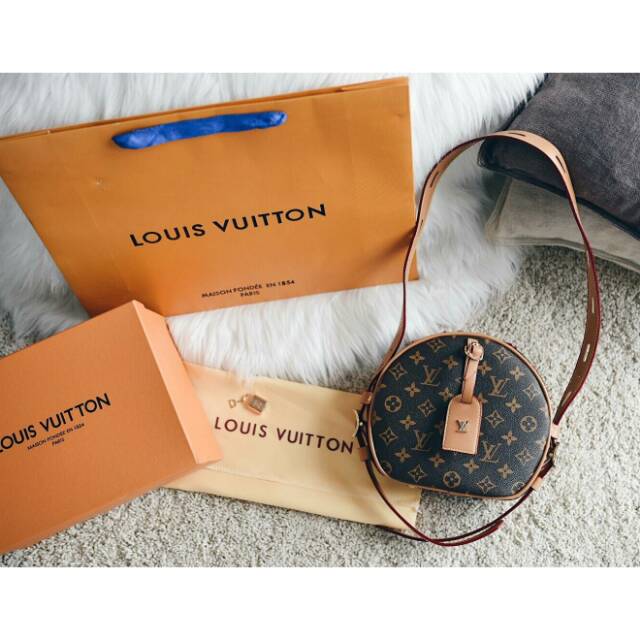 Lv Boite Chapeau Souple Bag FREE BOX