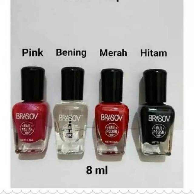 Brasov Kutek Bening/putih/hitam/merah/pink eceran